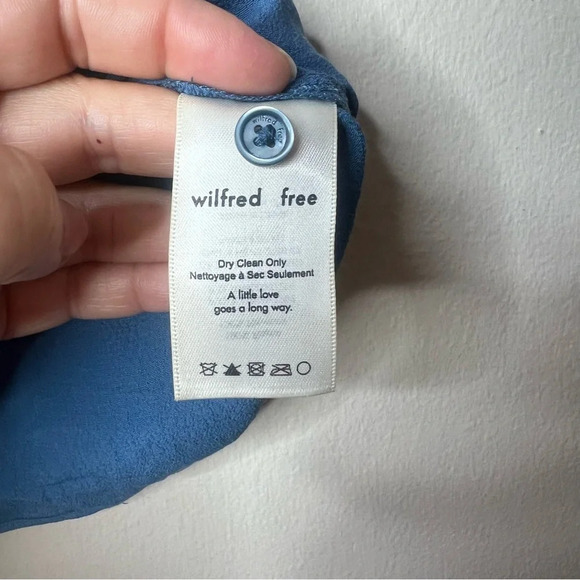 Aritzia Wilfred Collared Button Down Tank Top - Picture 6 of 6